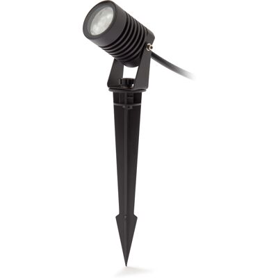 FORLIGHT - Proyector Vista Acero Inoxidable Aisi 304, Cristal, Policarbonato Negro, Transparente, Facetado FORLIGHT - Proyector Vista Acero Inoxidable Aisi 304, Cristal, Policarbonato Negro, Transparente, Facetado