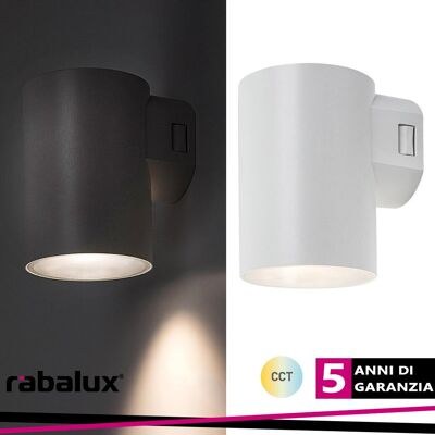 RABALUX Urfa Wall 9w Led Round White Cct 3000-4000-6500k 900lm - Luce Fredda RABALUX Urfa Wall 9w Led Round White Cct 3000-4000-6500k 900lm - Luce Fredda