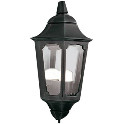 Netlighting Parish Lampada da Parete Esterno - IP44 E27 Nero 42cm Netlighting Parish Lampada da Parete Esterno - IP44 E27 Nero 42cm