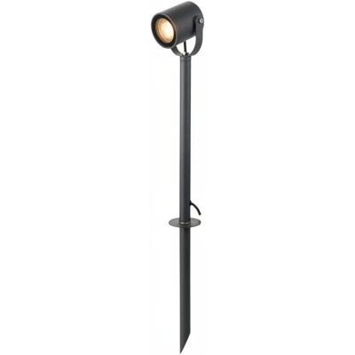 UNIVERSO Faretto Da Giardino Con Picchetto Gu10 Ip54, Alluminio Grigio Antracite, Orientabile, Per Esterni, Senza Lampadina, Ideale Per Siepi, Facciate E Vialetti UNIVERSO Faretto Da Giardino Con Picchetto Gu10 Ip54, Alluminio Grigio Antracite, Orientabile, Per Esterni, Senza Lampadina, Ideale Per Siepi, Facciate E Vialetti