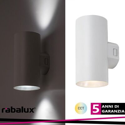 RABALUX Urfa Wall 18w Led Round White Cct 3000-4000-6500k 1800lm - Luce Fredda RABALUX Urfa Wall 18w Led Round White Cct 3000-4000-6500k 1800lm - Luce Fredda