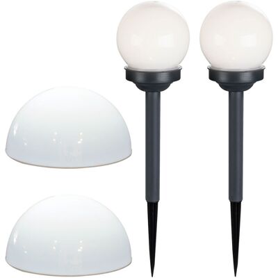 ETC-SHOP - Emisfero solare - Bianco - LED - Lampade ETC-SHOP - Emisfero solare - Bianco - LED - Lampade