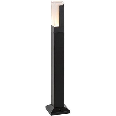 RABALUX Lampione Da Giardino Nero Quadrato 60cm Led 7w Ip54 RABALUX Lampione Da Giardino Nero Quadrato 60cm Led 7w Ip54