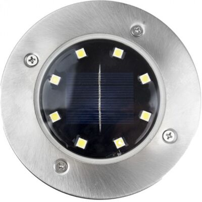 ECOLIGHT Lampada Solare Led Da Giardino A Picchetto 6500k Ip44 ECOLIGHT Lampada Solare Led Da Giardino A Picchetto 6500k Ip44