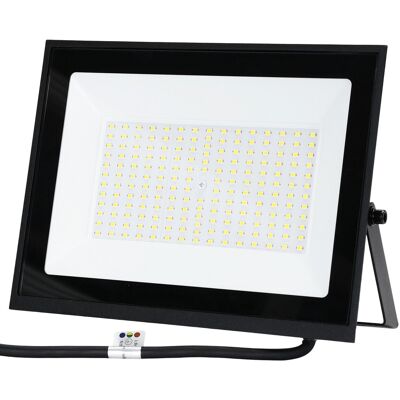 AIGOSTAR Faro Proiettore Led Slim 100w Nero Da Esterno Ip65 Bianco Freddo 6500k AIGOSTAR Faro Proiettore Led Slim 100w Nero Da Esterno Ip65 Bianco Freddo 6500k