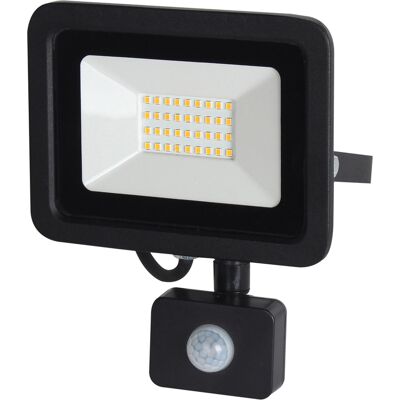 ALCAPOWER Proiettore Led 30w 2550lm 4000k Luce Naturale Con Sensore Di Movimento Pir Ip65 Ik10 - Illuminazione Esterna Ad Alta Efficienza ALCAPOWER Proiettore Led 30w 2550lm 4000k Luce Naturale Con Sensore Di Movimento Pir Ip65 Ik10 - Illuminazione Esterna Ad Alta Efficienza