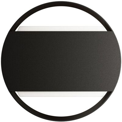 BENEITO FAURE Clos Wall Dual 16w Applique Led Da Esterno 120 Gradi Cct Switch 3000k/4000k/5000k Ip65 Ik08 Nero Opaco - Beneito & Faure BENEITO FAURE Clos Wall Dual 16w Applique Led Da Esterno 120 Gradi Cct Switch 3000k/4000k/5000k Ip65 Ik08 Nero Opaco - Beneito & Faure
