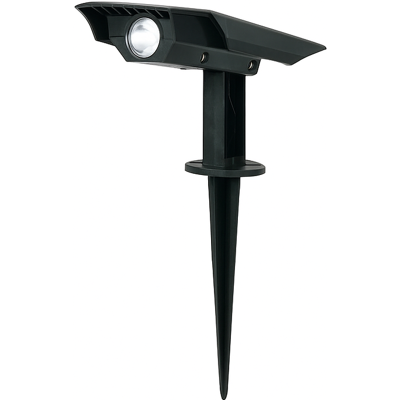 UNIVERSO Faretto Led Con Pannello Solare Da Giardino Con Picchetto 3000k, 180 Lumen, Ip65, Orientabile 90° – Luce Calda Per Esterni, Sensore Crepuscolare UNIVERSO Faretto Led Con Pannello Solare Da Giardino Con Picchetto 3000k, 180 Lumen, Ip65, Orientabile 90° – Luce Calda Per Esterni, Sensore Crepuscolare