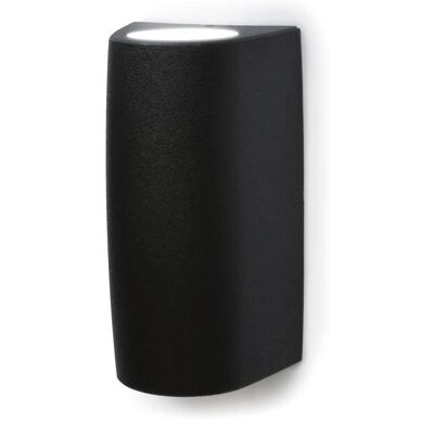 Luce da Parete Novolux Estel - Up-Down IP55 Nero Luce da Parete Novolux Estel - Up-Down IP55 Nero