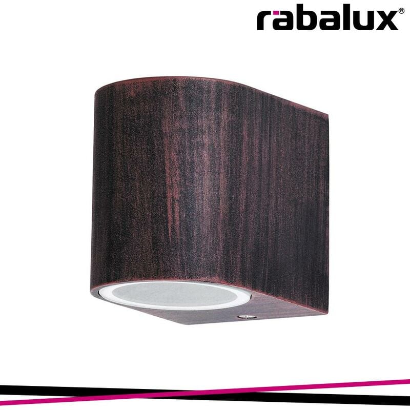 RABALUX Chile, outdoor wall lamp, down lights, without bulb, rusty c