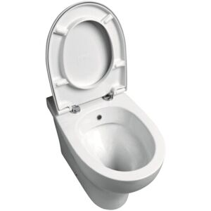 AZZURRA Vaso/bidet A Terra Accessibile Ceramica "pratica" Bianco Lucido AZZURRA Vaso/bidet A Terra Accessibile Ceramica "pratica" Bianco Lucido