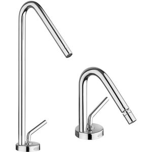 JACUZZI Coppia Miscelatori Lavabo Tipo Alto E Bidet Rubinetteria Lumos JACUZZI Coppia Miscelatori Lavabo Tipo Alto E Bidet Rubinetteria Lumos