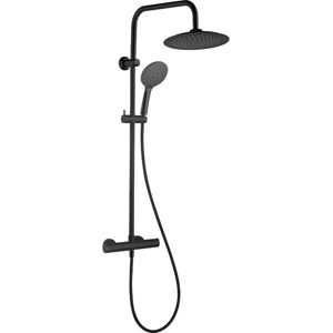 ESSEBAGNO - Essegoia Colonna Doccia Termostatica Nero Opaco ESSEBAGNO - Essegoia Colonna Doccia Termostatica Nero Opaco