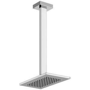 Gessi Rettangolo Testa doccia - Lunghezza regolabile, Anticalcare, Raccordo 1/2" Gessi Rettangolo Testa doccia - Lunghezza regolabile, Anticalcare, Raccordo 1/2"