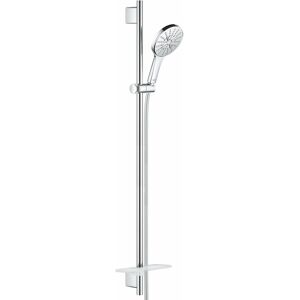Grohe Rainshower 130 Smartactive 26548000 - Set Doccia, 3 Tipi Di Getto, Ecojoy Portata Limitata A 9.5l/min, Rotondo, Cromo - Grohe Rainshower 130 Smartactive 26548000 - Set Doccia, 3 Tipi Di Getto, Ecojoy Portata Limitata A 9.5l/min, Rotondo, Cromo -