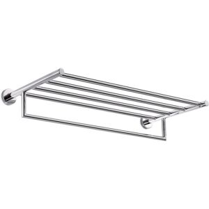 INDA - Porta Teli Con Porta Asciugamani Gealuna In Acciaio INDA - Porta Teli Con Porta Asciugamani Gealuna In Acciaio