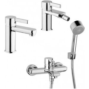 JACUZZI Rubinetteria Miscelatori Lavabo Bidet E Gruppo Vasca Modello Fiamma JACUZZI Rubinetteria Miscelatori Lavabo Bidet E Gruppo Vasca Modello Fiamma