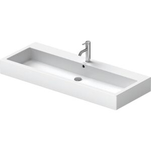 Lavabo Duravit Vero 1200mm Bianco - Lavabo con Troppo Pieno e Un Foro per il Miscelatore Lavabo Duravit Vero 1200mm Bianco - Lavabo con Troppo Pieno e Un Foro per il Miscelatore