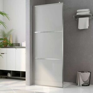vidaXL Parete Doccia Walk-in in Vetro Smerigliato - 80x195cm vidaXL Parete Doccia Walk-in in Vetro Smerigliato - 80x195cm