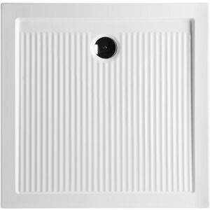 AZZURRA Piatto Doccia 80x80 H.6 In Ceramica Bianco Lucido Ferdy Di AZZURRA Piatto Doccia 80x80 H.6 In Ceramica Bianco Lucido Ferdy Di