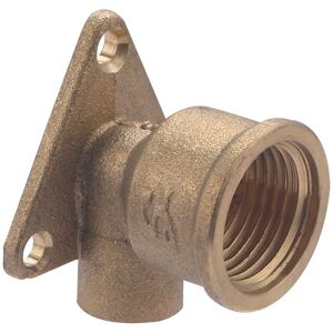NOYON & THIEBAULT - Raccordo a gomito in ferro/rame con flangia, ø12, F15x21 - ø12 - F15x21 - Elbow fitting NOYON & THIEBAULT - Raccordo a gomito in ferro/rame con flangia, ø12, F15x21 - ø12 - F15x21 - Elbow fitting