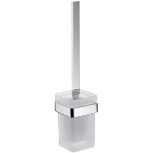 EMCO - Brosse De Toilette Loft Murale, En Verre Cristal Satiné, EMCO - Brosse De Toilette Loft Murale, En Verre Cristal Satiné,
