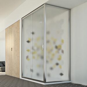 Idralite Young Duo 1 Pannello Doccia - Angolare, 80x130 cm Idralite Young Duo 1 Pannello Doccia - Angolare, 80x130 cm