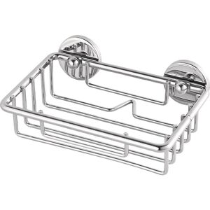 Tesa - 40220-00000-00 Baath Plus Portasapone Colla Cromo (lucido) Tesa - 40220-00000-00 Baath Plus Portasapone Colla Cromo (lucido)
