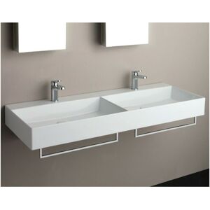 AZZURRA - Portasciugamani Cromato Elegance 60 In Ottone Di Ceramica AZZURRA - Portasciugamani Cromato Elegance 60 In Ottone Di Ceramica