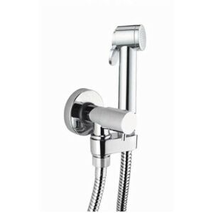 BOSSINI - Paloma Idrogetto Set Doccia Completo Con Rubinetto D'Arresto + Flex 80 Cm. E57010