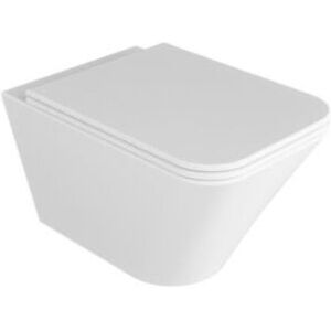 AZZURRA Water Build Sospeso Senza Brida (rimless) Cm. 55x36 Bianco Lucido AZZURRA Water Build Sospeso Senza Brida (rimless) Cm. 55x36 Bianco Lucido