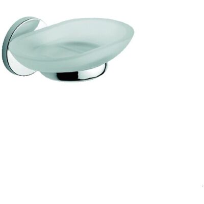 METAFORM Portasapone Porta Sapone One Art 744 In Ottone Cromato E Vetro METAFORM Portasapone Porta Sapone One Art 744 In Ottone Cromato E Vetro