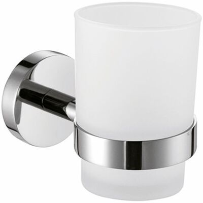 AQUASANIT Bicchiere Porta Spazzolini Serie Shell - Fissaggio Ad Incollo O Con Viti AQUASANIT Bicchiere Porta Spazzolini Serie Shell - Fissaggio Ad Incollo O Con Viti