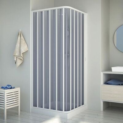FORTE Box Doccia Pvc A Soffietto H 185 Mod. Energy Laterale 70x100 Cm FORTE Box Doccia Pvc A Soffietto H 185 Mod. Energy Laterale 70x100 Cm