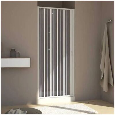 FORTE Porta Frontale Riducibile In Pvc Modello Colibrì Sirio Plus H.188 Cm 80-60 - Spazio Ingresso Max 51 Cm FORTE Porta Frontale Riducibile In Pvc Modello Colibrì Sirio Plus H.188 Cm 80-60 - Spazio Ingresso Max 51 Cm