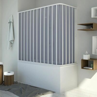 FORTE Idralite - Sopravasca In Pvc A Soffietto H 150 Mod. Santorini Laterale 70x140 Cm FORTE Idralite - Sopravasca In Pvc A Soffietto H 150 Mod. Santorini Laterale 70x140 Cm