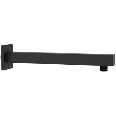 AQUASANIT Braccio Doccia Quadrato 25×25 Cm 30 Cm Nero Opaco AQUASANIT Braccio Doccia Quadrato 25×25 Cm 30 Cm Nero Opaco