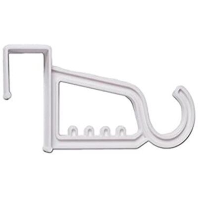 Bulk Hardware - BH05071 - 5-slot - sopra la porta - Gancio Bulk Hardware - BH05071 - 5-slot - sopra la porta - Gancio