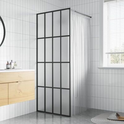 VIDAXL Cabina Doccia Con Vetro Temperato Glassato 90x195 Cm VIDAXL Cabina Doccia Con Vetro Temperato Glassato 90x195 Cm