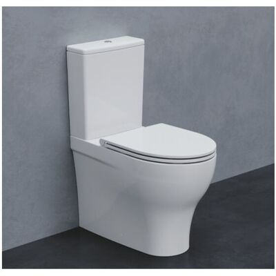 AZZURRA - Sanitari Pratica Monoblocco Con Sedile Softclose Cm. 65.5 Di AZZURRA - Sanitari Pratica Monoblocco Con Sedile Softclose Cm. 65.5 Di