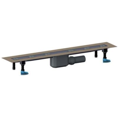 DALLMER - Caniveau De Douche Ceraline F 1100mm, Dn 50 Hauteur DALLMER - Caniveau De Douche Ceraline F 1100mm, Dn 50 Hauteur