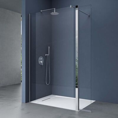 DOPORRO - MMBR1 - 130x200 cm - 8 mm glass - Walk-In Shower DOPORRO - MMBR1 - 130x200 cm - 8 mm glass - Walk-In Shower