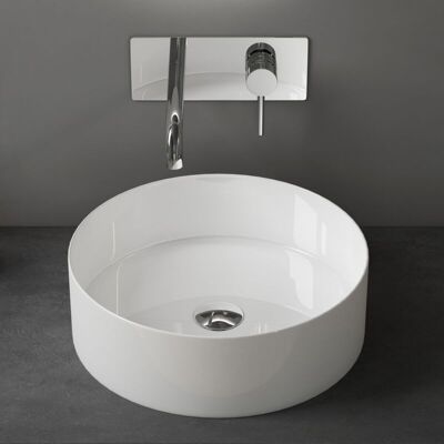Doporro Brüssel203 Lavabo rotondo in ceramica - Bagno ospiti Doporro Brüssel203 Lavabo rotondo in ceramica - Bagno ospiti