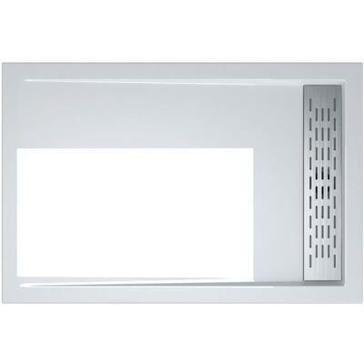 DOPORRO - Xetro04W - 100x120x5cm - Acrilico - Piatto doccia DOPORRO - Xetro04W - 100x120x5cm - Acrilico - Piatto doccia