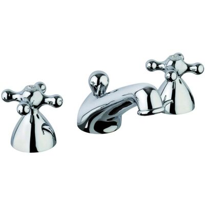 MAMOLI - Miscelatore Per Lavabo A 3 Fori Con Piletta Di Scarico 1'1/4 Epoca 45350000e051 Cromo MAMOLI - Miscelatore Per Lavabo A 3 Fori Con Piletta Di Scarico 1'1/4 Epoca 45350000e051 Cromo