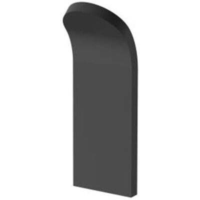 AQUASANIT Gancio Nero Serie Evolution - Fissaggio Con Biadesivo O Ad Incollo AQUASANIT Gancio Nero Serie Evolution - Fissaggio Con Biadesivo O Ad Incollo