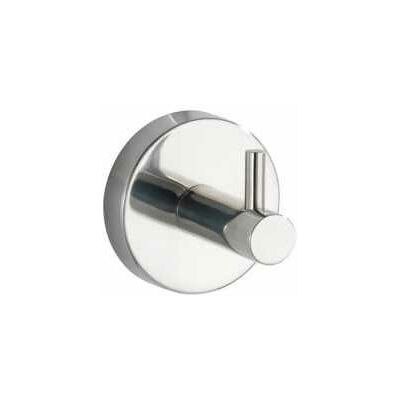 Wenko Gancio Da Muro Portasciugamani Uno Bosio Shine, Appendiabiti Da Muro, Acciaio Inox, Ø 5,5x5,5 Cm, Lucido - Wenko Gancio Da Muro Portasciugamani Uno Bosio Shine, Appendiabiti Da Muro, Acciaio Inox, Ø 5,5x5,5 Cm, Lucido -