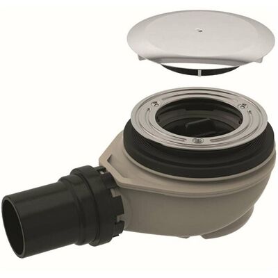Sistema di Scarico Doccia Geberit - Cromo - 90mm - Facile da Pulire Sistema di Scarico Doccia Geberit - Cromo - 90mm - Facile da Pulire
