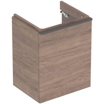 Mobile da Bagno Geberit Noce / Melamina - Montaggio a Parete, Chiusura Morbida, Cerniera Sinistra Mobile da Bagno Geberit Noce / Melamina - Montaggio a Parete, Chiusura Morbida, Cerniera Sinistra