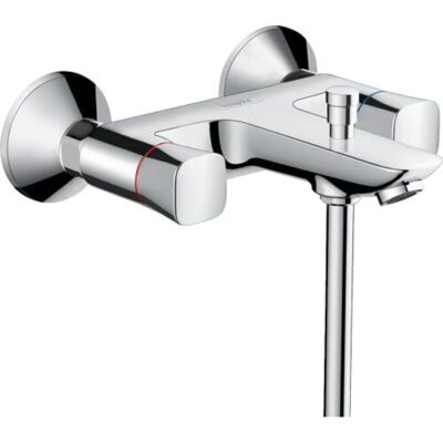 Hansgrohe Logis Mitigeur De Bain À 2 Poignées, Apparent, 2 - Hansgrohe Logis Mitigeur De Bain À 2 Poignées, Apparent, 2 -